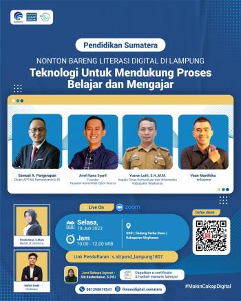 Literasi Digital di SMP Kabupaten Way Kanan, Pentingnya Teknologi Untuk Mendukung Proses Belajar dan Mengajar