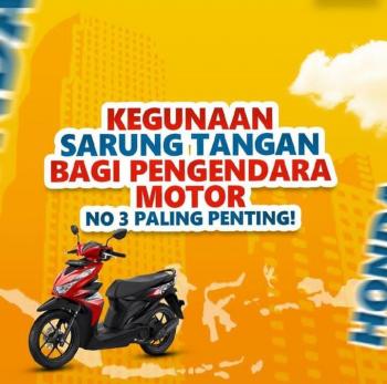 Kegunaan Sarung Tangan Bagi Pengendara Motor 