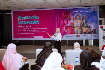 Indosat Ooredoo Hutchison Selenggarakan SheHacks Innovate Dorong Perempuan di Sumatera Utara Kembangkan Bisnis Dengan Teknologi 