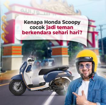 Unik dan Fashionable, Scoopy Cocok Temani Gaya Hidup Anak Muda 