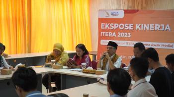 Ekspose Kinerja 2023, Rektor ITERA Paparkan Inovasi Riset Yang di Lakukan 