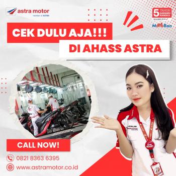 Ingin Service Motor? Yuk Cek Dulu Aja di AHASS Astra Motor Natar 