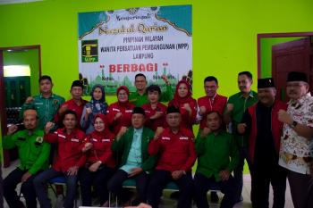 Pertemuan dan Bangun Komunikasi DPD PDI Perjuangan Lampung Bersama DPW PPP Lampung 