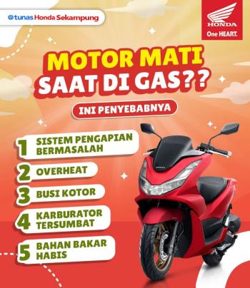 5 Penyebab Mesin Motor Mati Saat Di Tarik Gas 