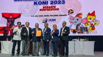 Marciano Norman Terpilih Secara Aklamasi Menjadi Ketua Umum KONI Periode 2023-2027