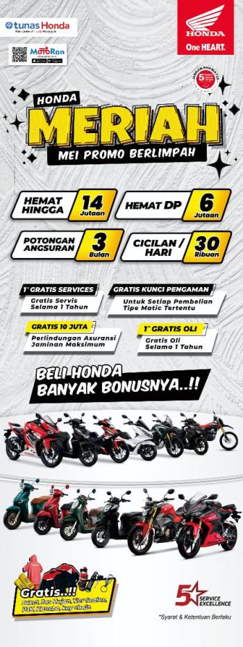 Honda Meriah ( Mei Promo Berlimpah ) 