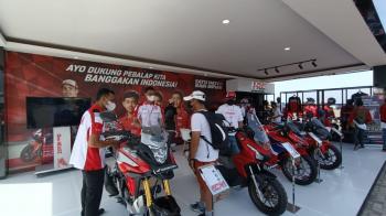 Komunitas Honda Jelajahi Pulau Lombok Menuju WSBK dan IATC Mandalika