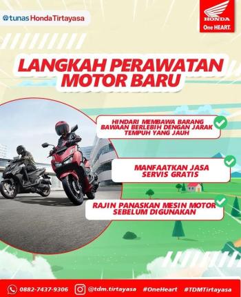 Ini Dia Cara Merawat Motor Baru Agar Tetap Awet 