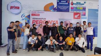 TDM Lakukan Edukasi #Cari_Aman Di PT XL Axiata