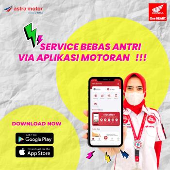 Mau Service Motor Hondamu Jadi Mudah? yuk Boking  di Aplikasi MotoRan 