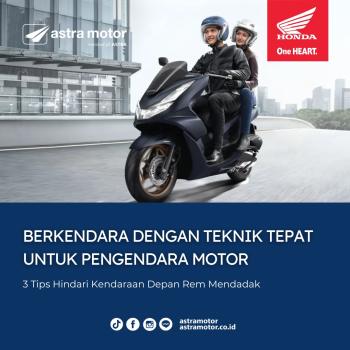 3 Tips Hindari Kendaraan Depan Rem Mendadak 