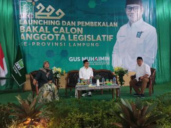 Ketua Umum DPP PKB Muhaimin Iskandar Buka Pembekalan Bakal Calon Anggota Legislatif (Bacaleg) di Lampung