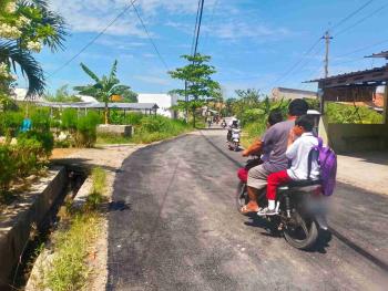 Setelah Diberitakan, Jalan Raden Saleh Tanjung Senang Diperbaiki