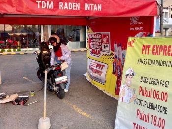 Pit Express AHASS Radin Intan, Solusi Bagi Konsumen Yang Memiliki Konsumen Tinggi 