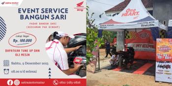 Hadiri Event Service AHASS Astra Motor Natar di Bangun Sari 