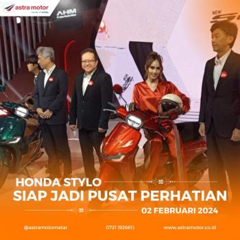 Skutik Premium Fashionable New Honda Stylo 160, Siap Jadi Pusat Perhatian 