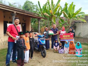 Dalam Rangka HPN 2023, TDM Trimurjo Berikan Reward 