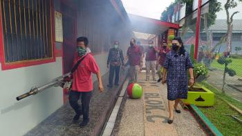 Kegiatan Fogging Serentak UPT Pemasyarakatan se-Lampung 