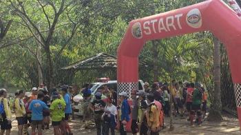 Hari Kedua 37 Thn PAN Indo Hash, Hasher Dibawa ke Track Perbukitan Wira Garden