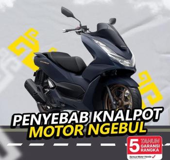 Kenapa Knalpot Motor Bisa Ngebul 