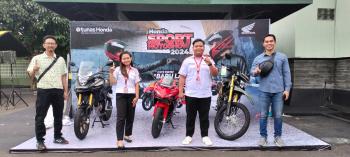 Honda Sport Motoshow Manjakan Pengunjung Bazar Murah KOREM 043/ Gatam 