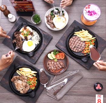 Ono Steak Sajikan Steak Dengan Fusion Cita Rasa Nusantara & Store Opening Outlet Ke-4 Ono Steak di Bandar Lampung