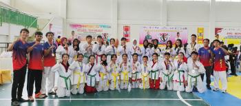 Club Satlas Boyong 25 Medali Kejuaraan Taekwondo Master Amril Yusam Cup III Tahun 2024 