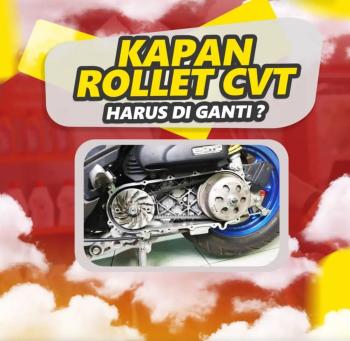 Kapan Sebaiknya Roller CVT di Ganti 