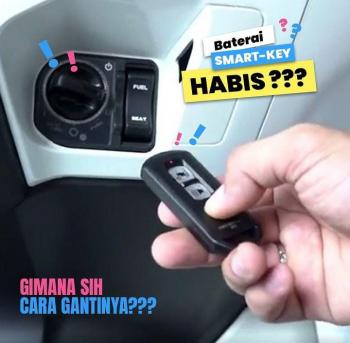 Baterai Smart Key Habis, Gimana Sih Cara Ganti nya 