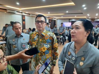 Kepala Biro Perencanaan Sekretariat Jenderal Kementerian Hukum dan HAM Ida Asep Somara Menekankan Pentingnya Integritas Pegawai di Kanwil Kemenkumham Lampung  