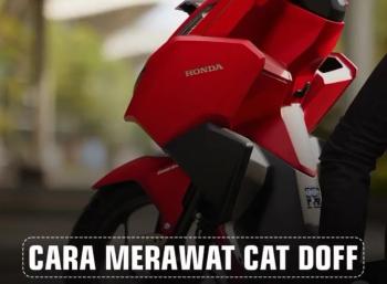 4 Langkah Merawat Bodi Motor Warna Doff, Hindari no 3 