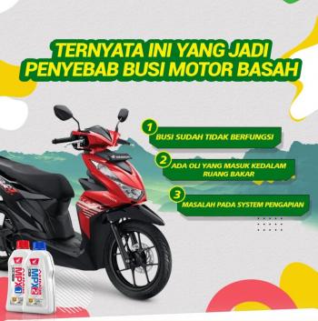 Busi Sering Basah? Segera Cek 3 Hal ini 