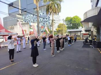 Tunas Honda Radin Intan Gelar Kegiatan Senam Sehat 