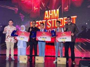 Zuruki SMAN 2 Kota Agung Lampung Raih Juara 3 AHM Best Student 2023