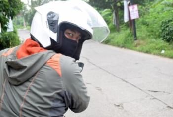 #Cari_Aman Berkendara Motor, Tengok Belakang Sebelum Nge-gas 