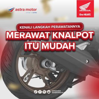 Knalpot Sehat, Performa Motor Semakin Optimal 