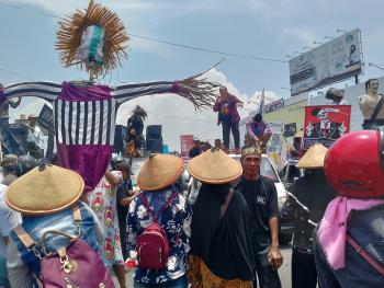 Ratusan Petani di Lampung Unjukrasa Tuntut Konflik Agraria Dituntaskan 