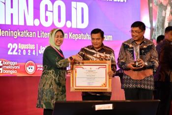 Unila Terbaik Ketiga JDIHN Award 2024