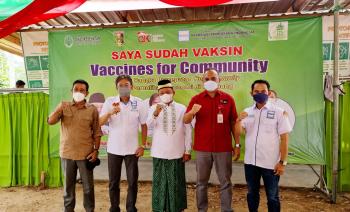 Apindo selenggarakan vaksinasi COVID-19 di GGP Labuhan Ratu, Lampung Timur