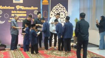 Sucofindo Cabang Bandar Lampung Buka Puasa Bersama Anak Panti Asuhan Penghafal Alquran Yatim dan Dhuafa Assaminah 