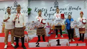 Raih Runner Up Kontes Layanan Honda, Saptono Asri Dari Honda Jaya Motor 