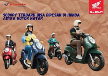 Kabar Baik, Scoopy Terbaru Bisa Dipesan Di Honda Astra Motor Natar