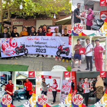 Rangkaian HPN 2023, Tunas Honda Pramuka Berikan Layanan Ekstra Untuk Konsumen Loyal 