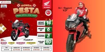 Promo Untuk Honda CBR 250RR di Astra Motor Natar Kembali Di Tebar 