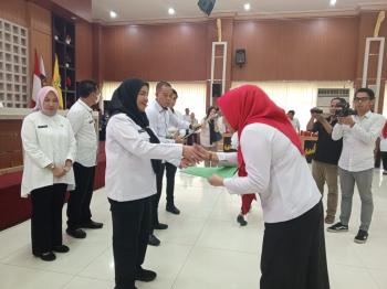 Ratusan PPPK Formasi Tahun 2023 Pemkot Terima SK, Begini Pesan Wali Kota