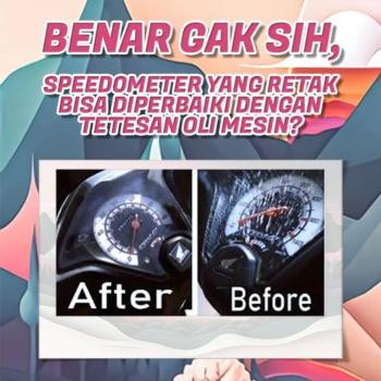 Apa Benar Oli Bisa Bikin Retak Halus di Mika Speedometer Hilang 