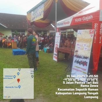 TDM Kota Gajah Menggelar Pameran Dan Service Kunjung 