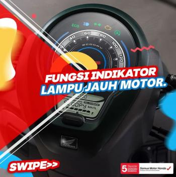 Sebenarnya, Apasih Fungsi Lampu Motor High Beam Atau Lampu Jauh ?  