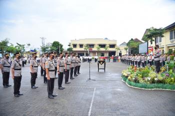 Kapolda Pimpin Sertijab 8 Kapolres di Lampung