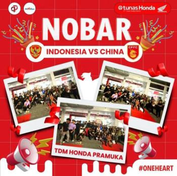 TDM Pramuka Gelar Nonton Bareng Timnas Berhadapan Dengan China 